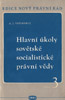 Ilustrační foto: 3. svazek ediční řady Nový právní řád: Hlavní úkoly sovětské socialistické právní vědy. Praha: Orbis, 1950